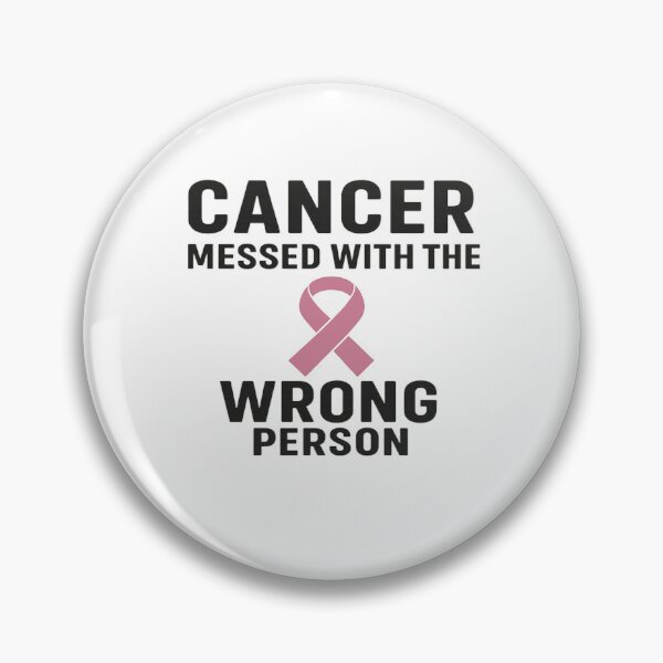 Item preview, Cancer Messed with the Wrong Person – Survivor Strength Design designed and sold by MySheetMusicArt.