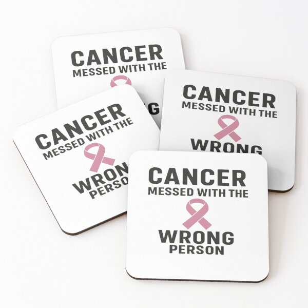 Item preview, Cancer Messed with the Wrong Person – Survivor Strength Design designed and sold by MySheetMusicArt.