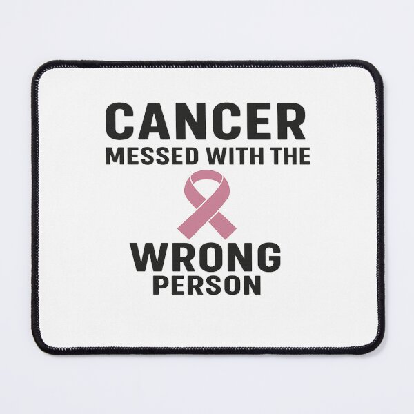 Item preview, Cancer Messed with the Wrong Person – Survivor Strength Design designed and sold by MySheetMusicArt.