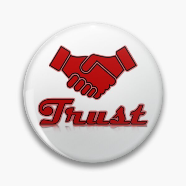 Item preview, Trust - Handshake Sticker designed and sold by boxenbrain.