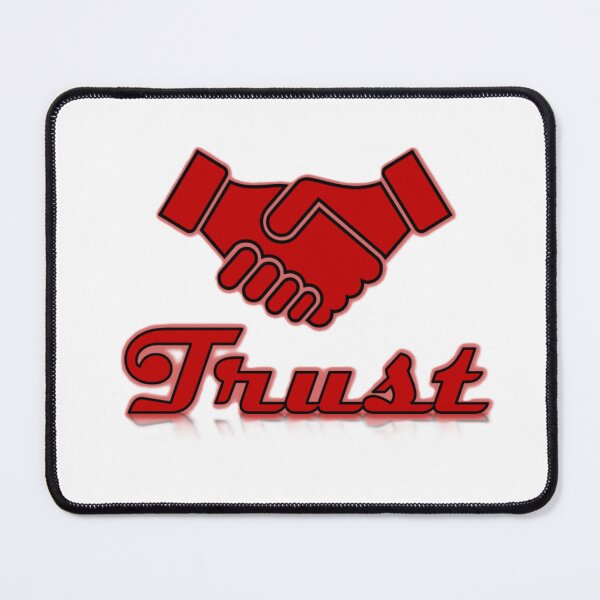 Item preview, Trust - Handshake Sticker designed and sold by boxenbrain.