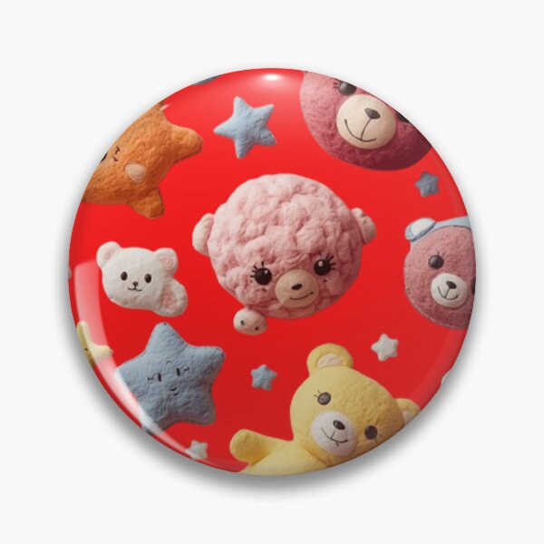 Item preview, Repeating pattern of cute dolls for printing on t-shirts and fabrics | Fantasy and cartoon design designed and sold by Farzad Parhizkar.