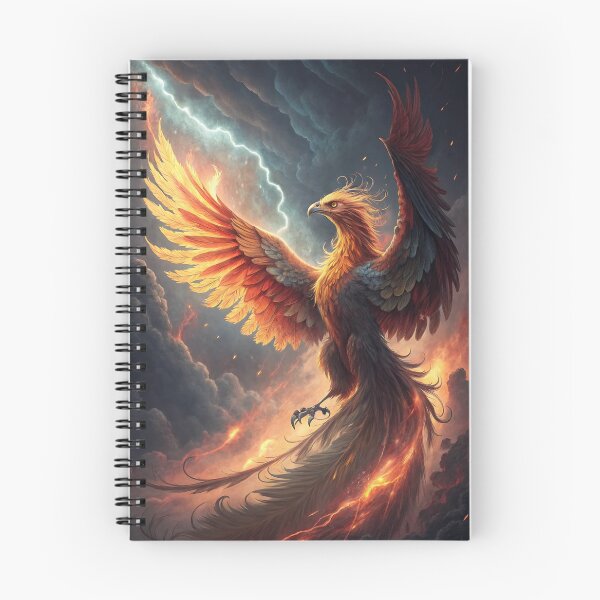 Item preview, Ascend in Fire designed and sold by saied-tantawy.