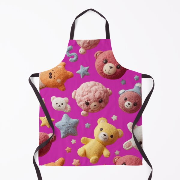 Item preview, Repeating pattern of cute dolls for printing on t-shirts and fabrics | Fantasy and cartoon design designed and sold by Farzad Parhizkar.