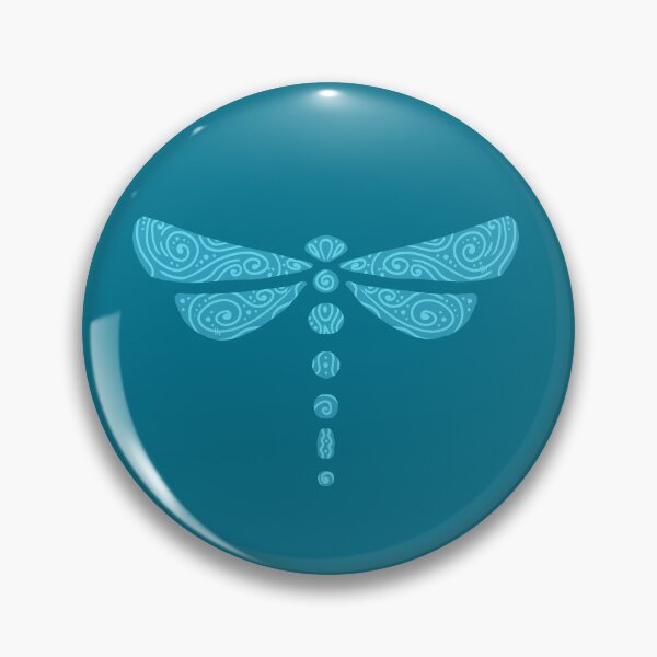 Item preview, Blue ocean dragonfly  designed and sold by SpannerDesigns.