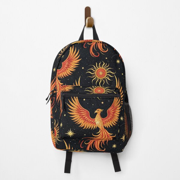 Item preview, Phoenix birds with rising suns , fiery orange and gold . designed and sold by Lucky 777.