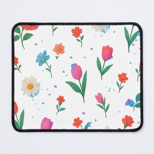 Item preview, Static Garden Scatter – Glitchcore Floral Confetti Pattern designed and sold by Feral Confetti.