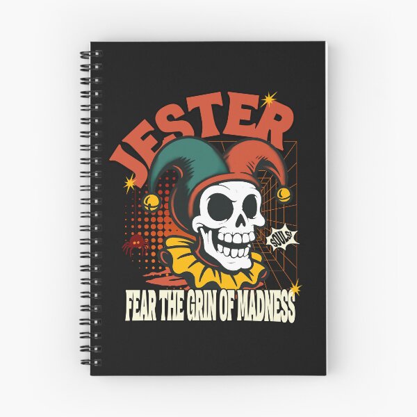 Item preview, Grim Jester Skull designed and sold by Belarte.shop.