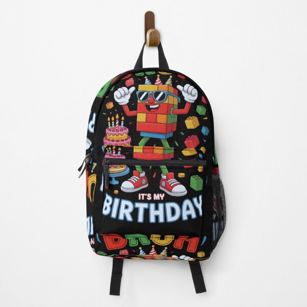 Item preview, Bruh It's My Birthday Building Bricks Blocks designed and sold by FreeArt2.