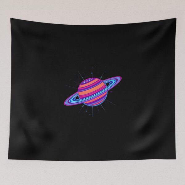 Item preview, Saturn Vibes – Retro Planet Design designed and sold by Merch By Style.
