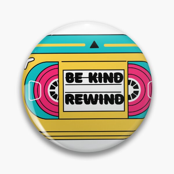 Item preview, Be Kind Rewind VHS Tape Sticker – Retro 90s Aesthetic designed and sold by InfiniteSticker.