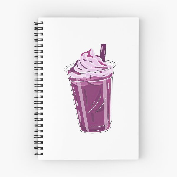 Item preview, Purple Milkshake Dessert Illustration designed and sold by ArtfulWeave.