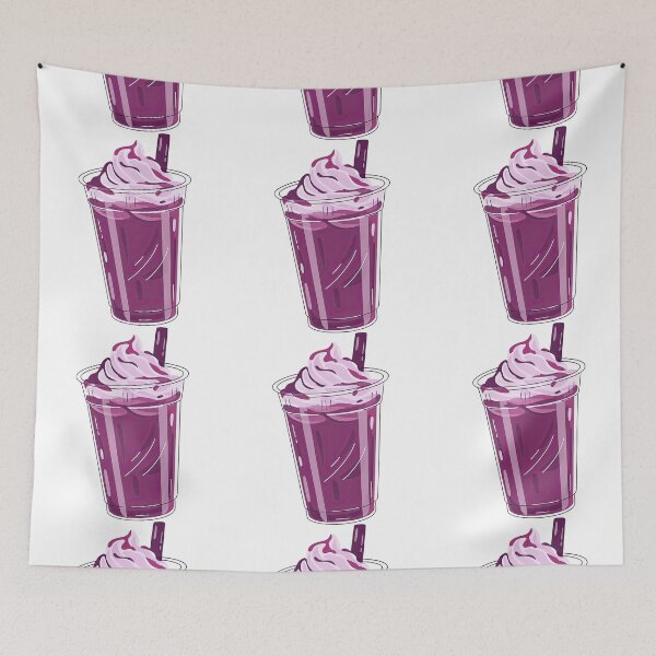 Item preview, Purple Milkshake Dessert Illustration designed and sold by ArtfulWeave.
