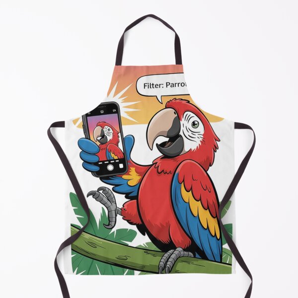 Item preview, Feathered Selfie King designed and sold by mo-carnival.