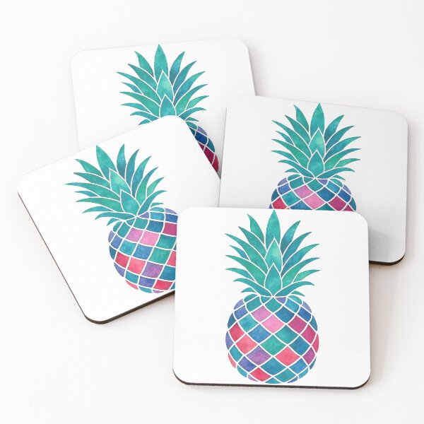 Item preview, Colorful Geometric Pineapple Illustration designed and sold by ArtfulWeave.