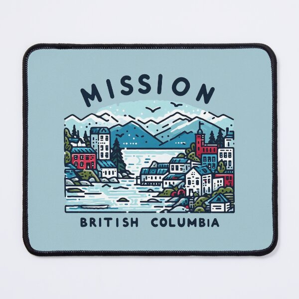 Item preview, Mission BC Canada  designed and sold by HowToCanadian.