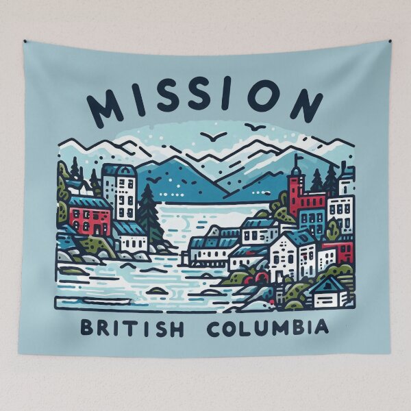 Item preview, Mission BC Canada  designed and sold by HowToCanadian.