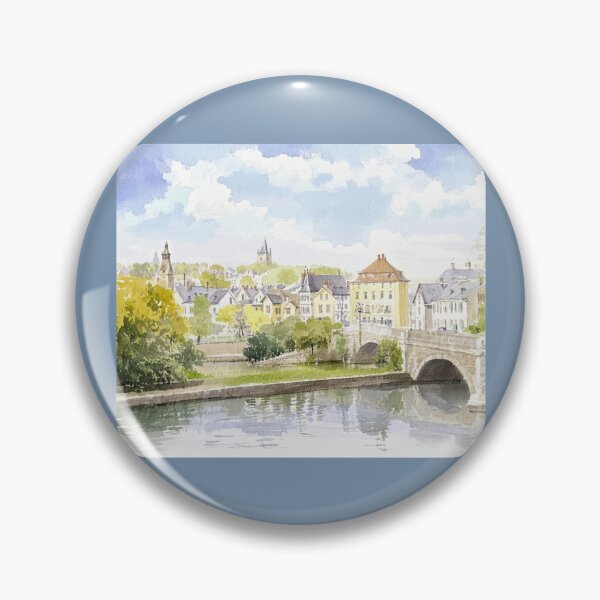 Item preview, Totnes and Vire Island(Watercolour + AI) designed and sold by artsmeow.