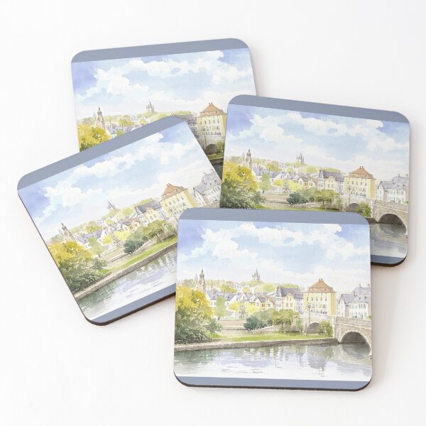 Item preview, Totnes and Vire Island(Watercolour + AI) designed and sold by artsmeow.