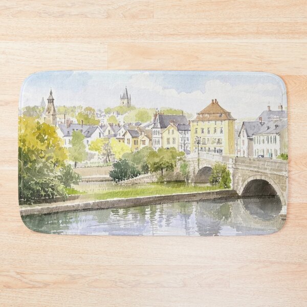 Item preview, Totnes and Vire Island(Watercolour + AI) designed and sold by artsmeow.