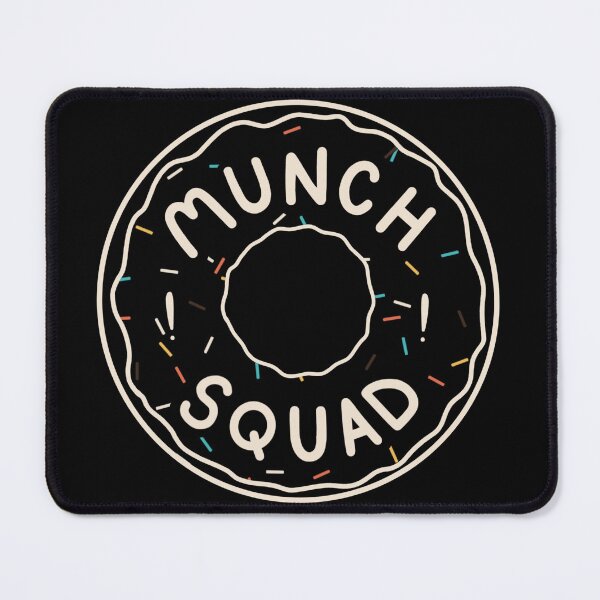 Item preview, Munch Squad Donut Icon - White Outline designed and sold by antigravitytree.