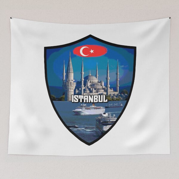 Item preview, Istanbul City Art  designed and sold by ArtsyExplorer.