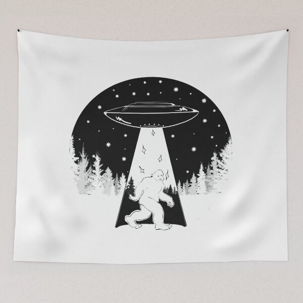 Item preview, Do you think Bigfoots get Abducted? designed and sold by WontonWaddles.
