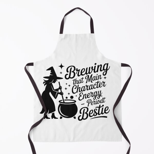 Item preview, Main Character Energy Witch Art | Brewing Bestie Halloween Gift Tee designed and sold by AnnDesignStudio.