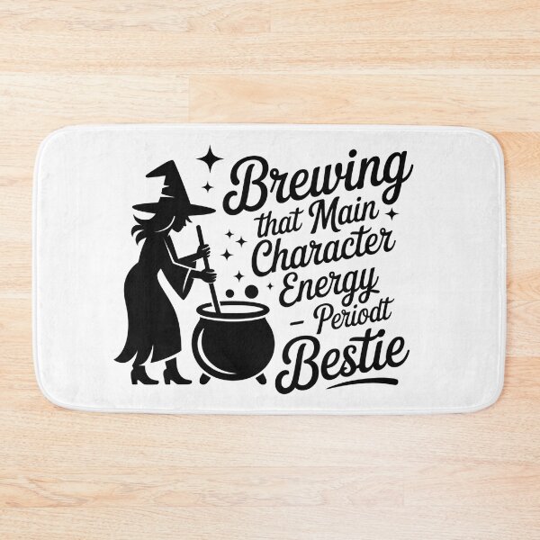 Item preview, Main Character Energy Witch Art | Brewing Bestie Halloween Gift Tee designed and sold by AnnDesignStudio.