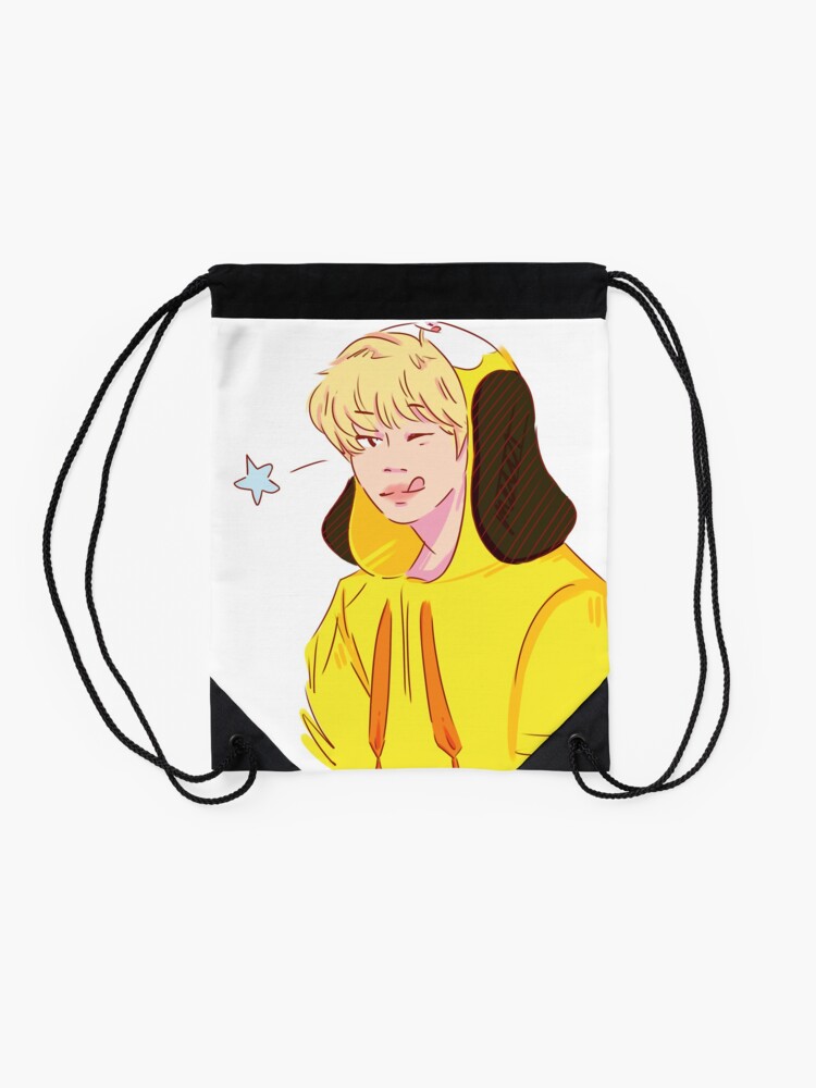 jimin yellow hoodie