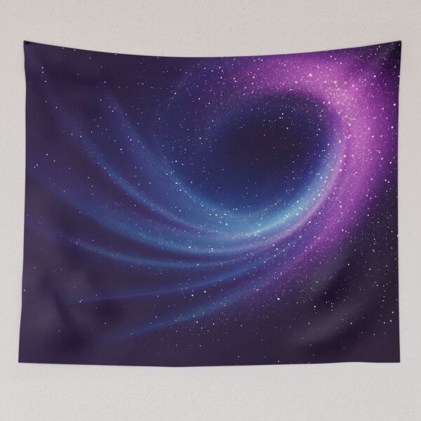 Item preview, Cosmic swirl of purple and blue hues designed and sold by anytka.