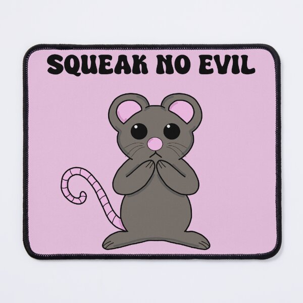 Item preview, Squeak no evil funny mouse designed and sold by Bugbotherer30.