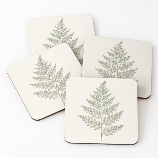 Item preview, Rustic Fern Leaf – Vintage Cottagecore Botanical Sticker designed and sold by HoopeStylee.