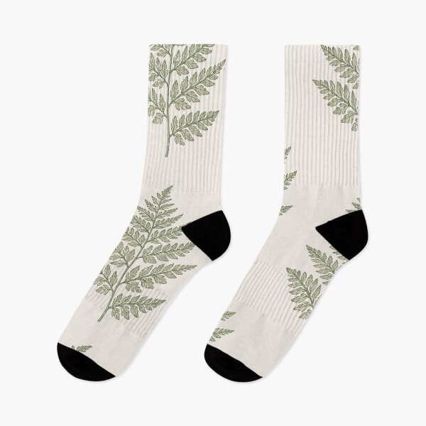 Item preview, Rustic Fern Leaf – Vintage Cottagecore Botanical Sticker designed and sold by HoopeStylee.