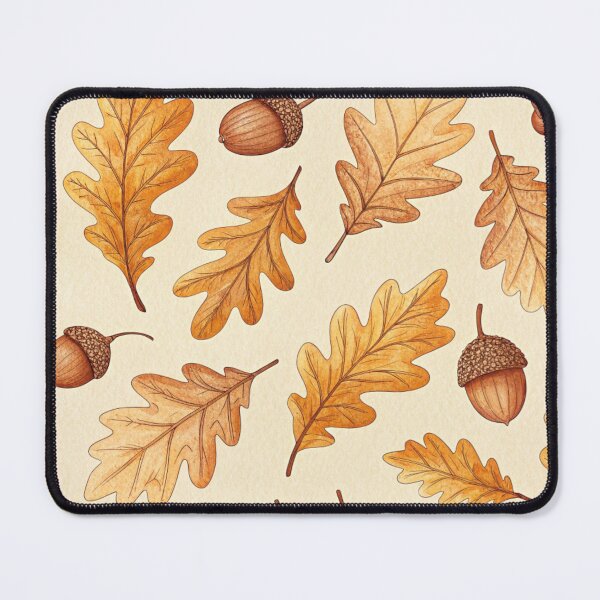 Item preview, Acorns and oak leaves , autumn tones . designed and sold by Lucky 777.