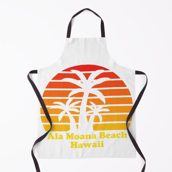 Item preview, RETRO BEACH SUNSET- ALA MOANA BEACH PARK, HI designed and sold by Shell Yeah! Outfitters.