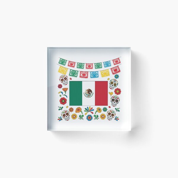 Item preview, Mexican Flag A Symbol of History and Hope designed and sold by Apex Designs.