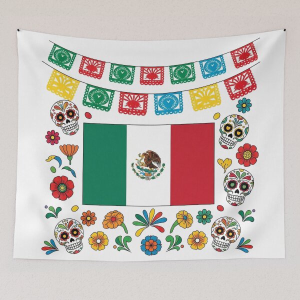 Item preview, Mexican Flag A Symbol of History and Hope designed and sold by Apex Designs.