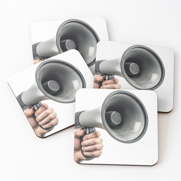 Item preview, Hand-held megaphone for events designed and sold by anytka.