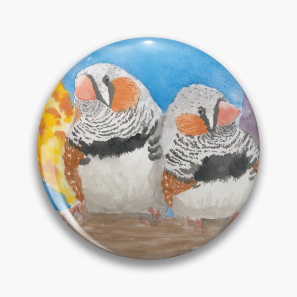 Item preview, Zebra Finches designed and sold by fates-ink.