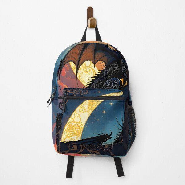 Item preview, Dragon And The Crescent Moon designed and sold by ChanceTwoArt.