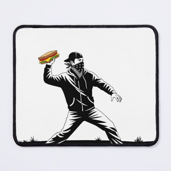 Item preview, Free DC Sandwich Guy Political Protest Art Poster designed and sold by AV.