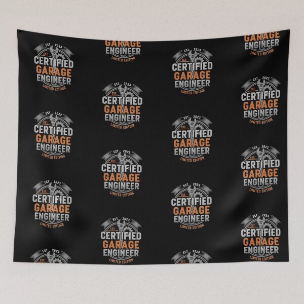 Item preview, Certified Garage Engineer - Est. 2023 Limited Edition designed and sold by DMNindustries.