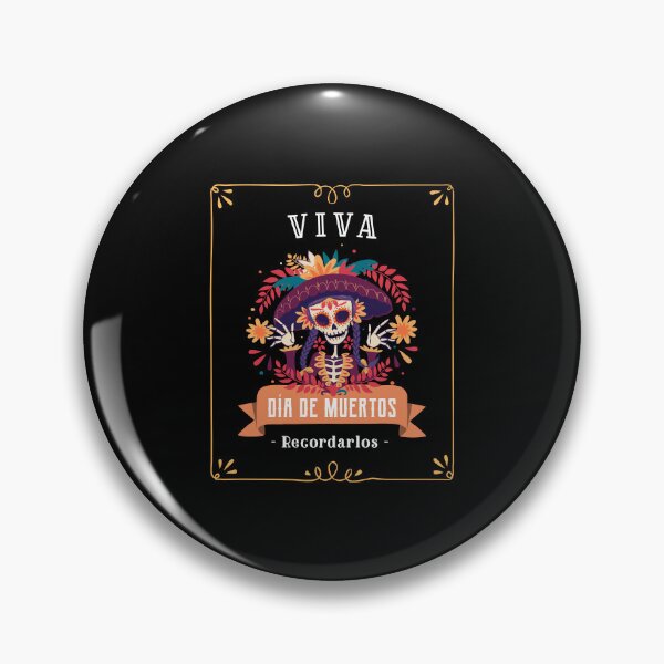 Item preview, Viva Dia de Muertos T Shirt - Mexico Design - Halloween Design  - Viva Mexico T Shirt - designed and sold by PowerKanjiFit.