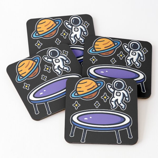 Item preview, Trampolinist Space Kawaii designed and sold by TomFrontierArt.