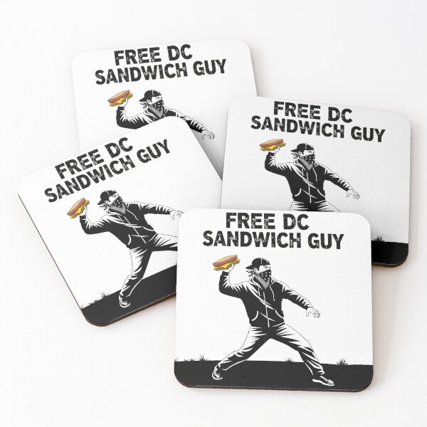 Item preview, Free DC Sandwich Guy  Political Protest Art Poster designed and sold by AV.