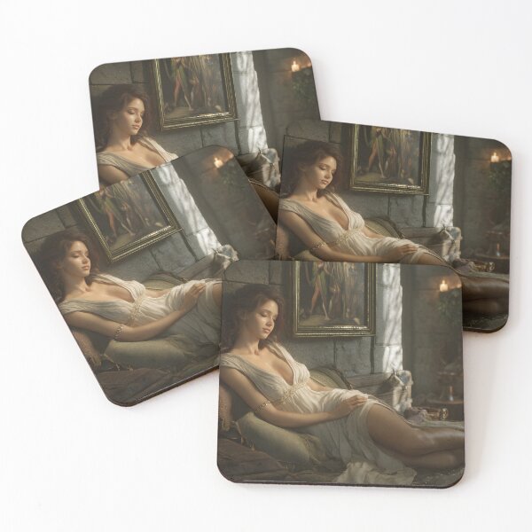 Item preview, Serene Reverie by the Fireside designed and sold by oanaunciuleanu.