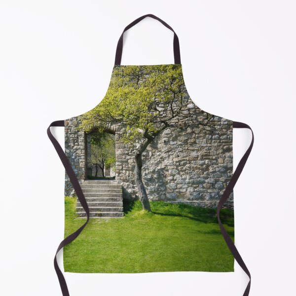 Item preview, Hainburg Castle Wall with Stone Arch and Tree – Austria designed and sold by RastislavS.