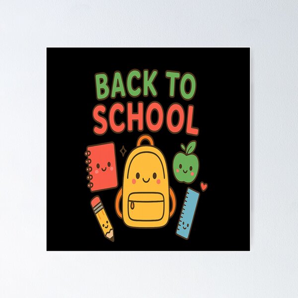 Item preview, Back to School Vibes – Funny Student & Teacher Design designed and sold by sssweetness.