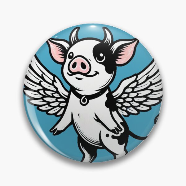 Item preview, flying piggy heifer designed and sold by DGVO.